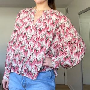 Isabel Marant pink blouse